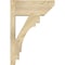 Ekena Millwork Merced Slat Rough Sawn Outlooker, Douglas Fir, 8"W x 18"D x 26"H OUT08X18X26MRC06RDF - alternate 2